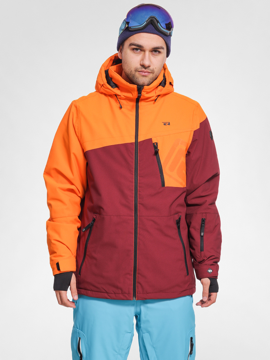 Mens Rehall Snowboard jacket Jasey (wibrand orange)