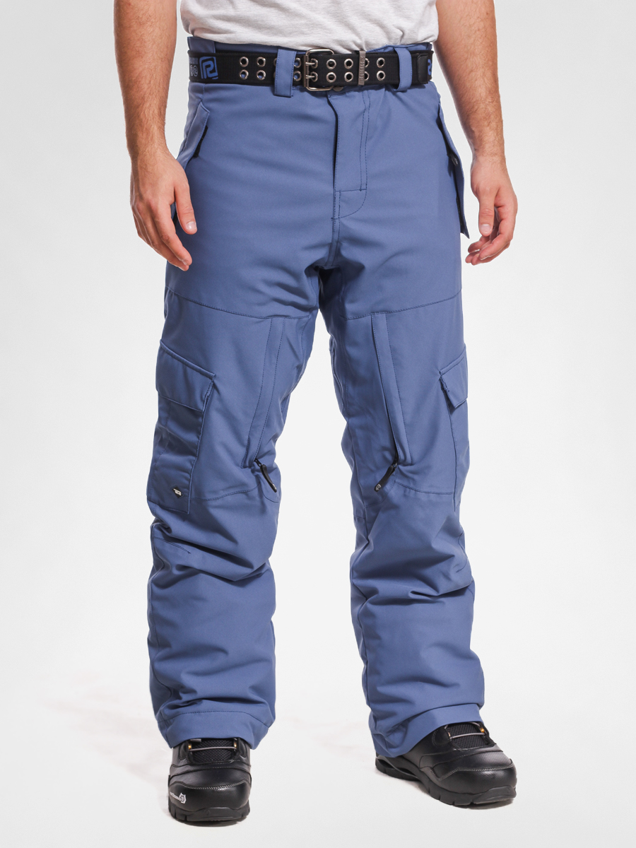 Mens Rehall Snowboard pants Crocket + Belt (bijou blue)