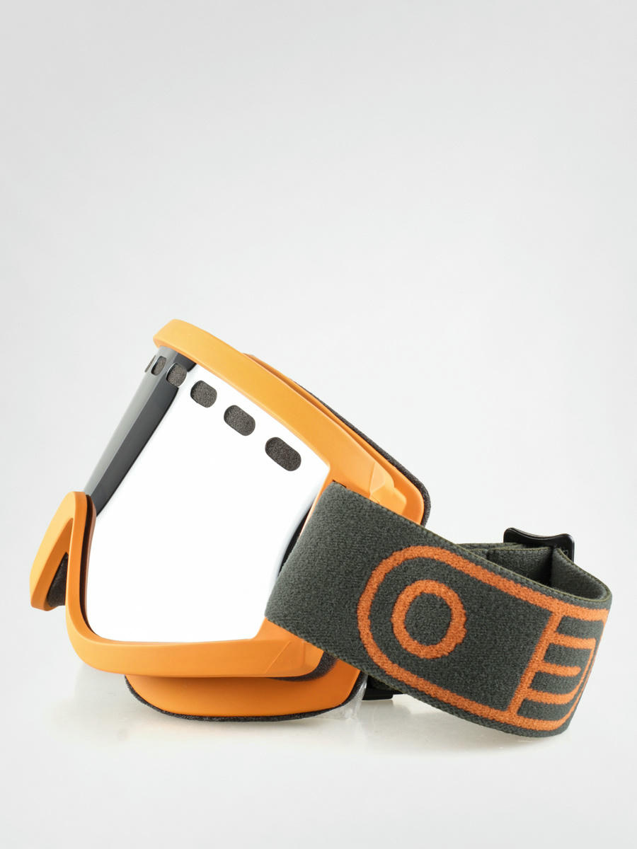 Airblaster Goggles Airpill orange grey chrome