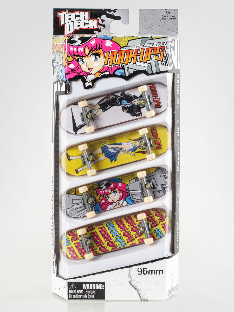 Tech Deck Set HookUps 4 Pack 100