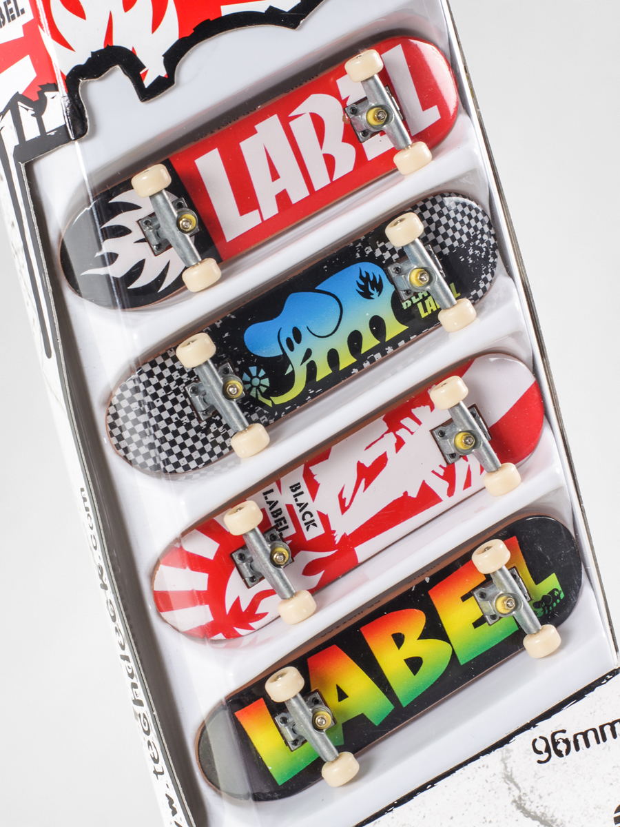 Tech Deck Set Black Label 4 Pack 101