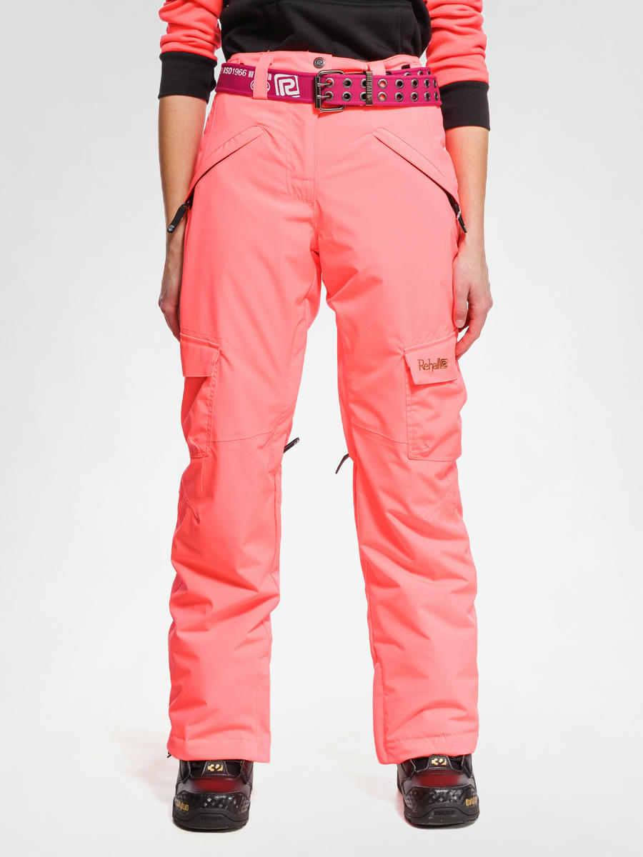 neon pink snowboard pants