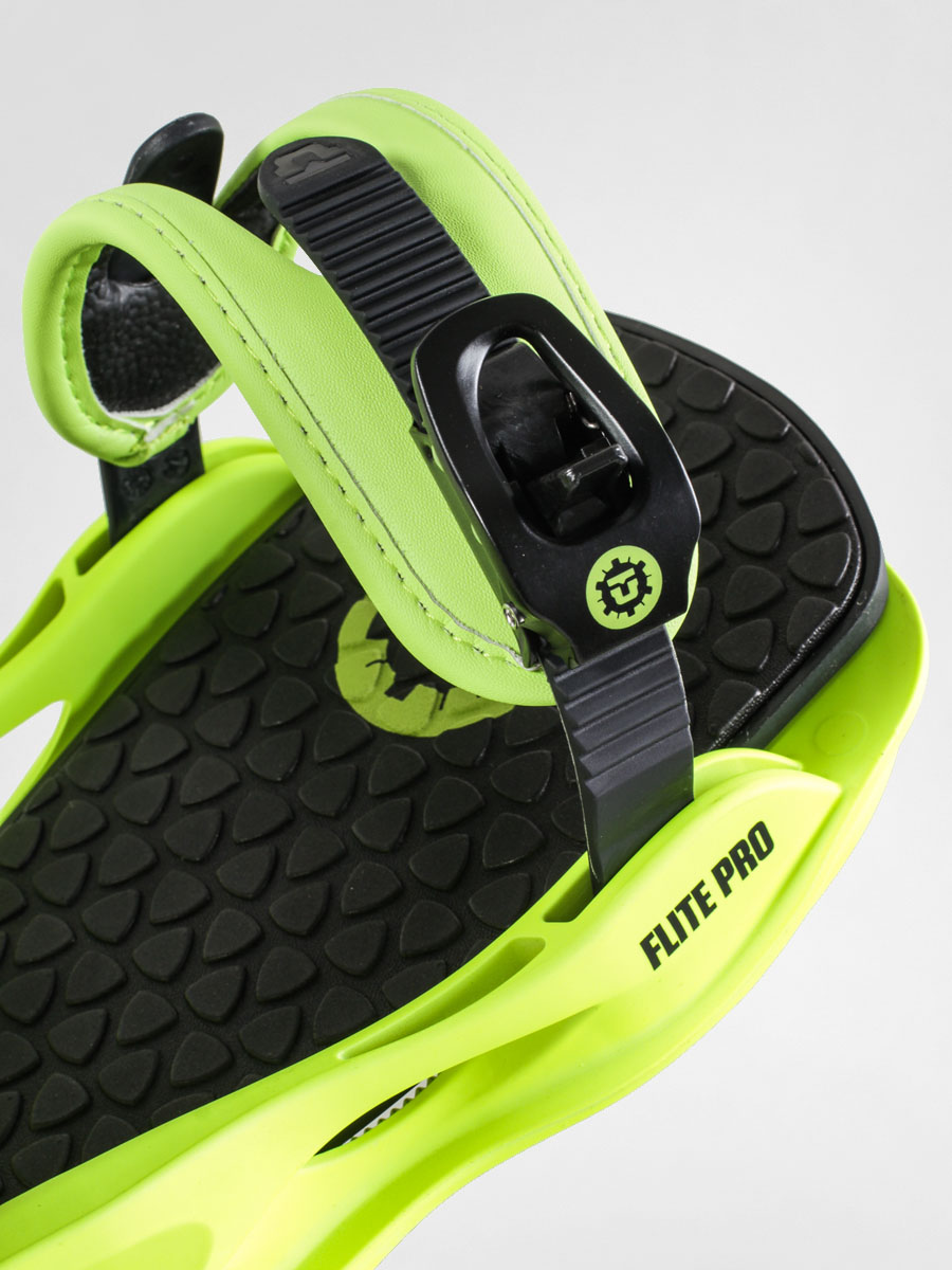 Union Snowboard bindings Flite Pro - yellow (neon yellow)