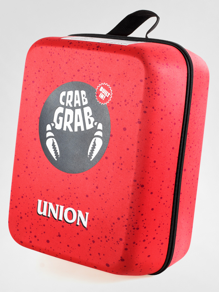 Mens Union Snowboard bindings Crab Grab (black/red)