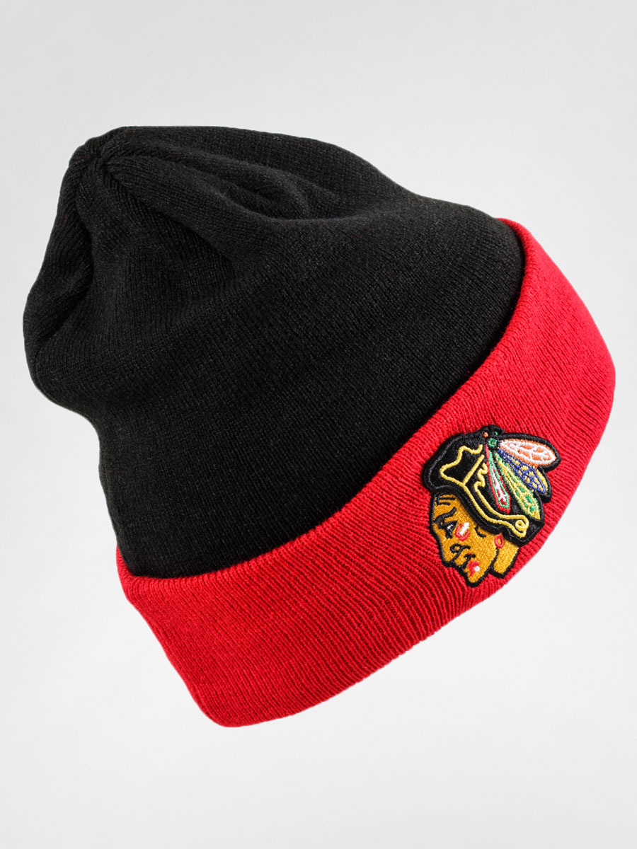 New Era Beanie Cuff Chicago Blackhawks (black/red)