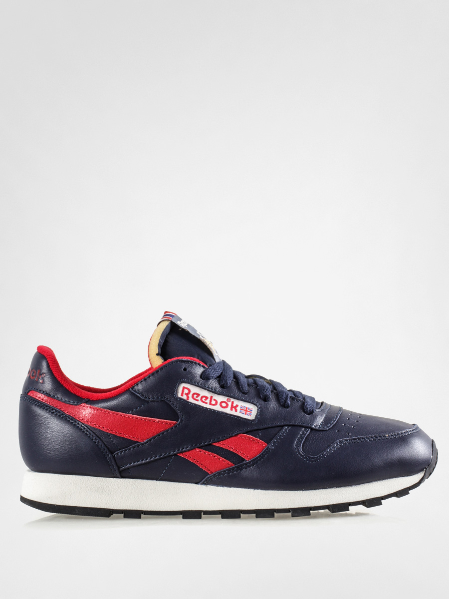 Reebok Shoes CL Leather Vintage INSP L navy blue (navy/red/sandtrap)