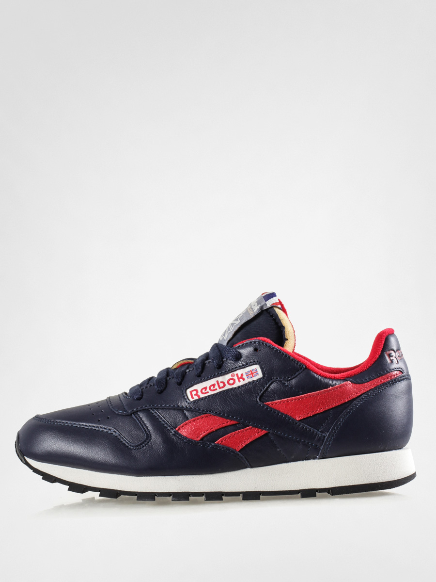 Reebok Shoes CL Leather Vintage INSP L (navy/red/sandtrap)