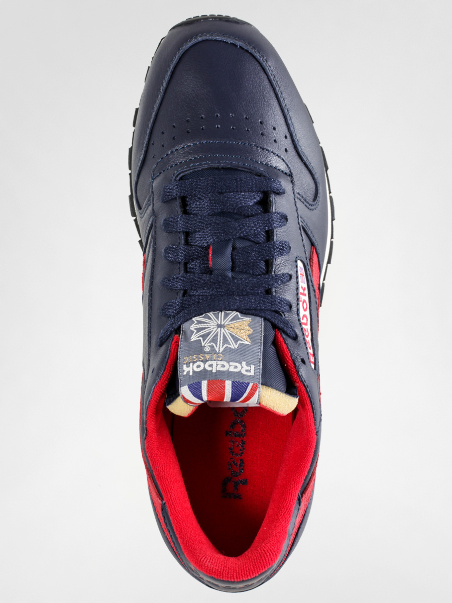 Reebok Shoes CL Leather Vintage INSP L (navy/red/sandtrap)