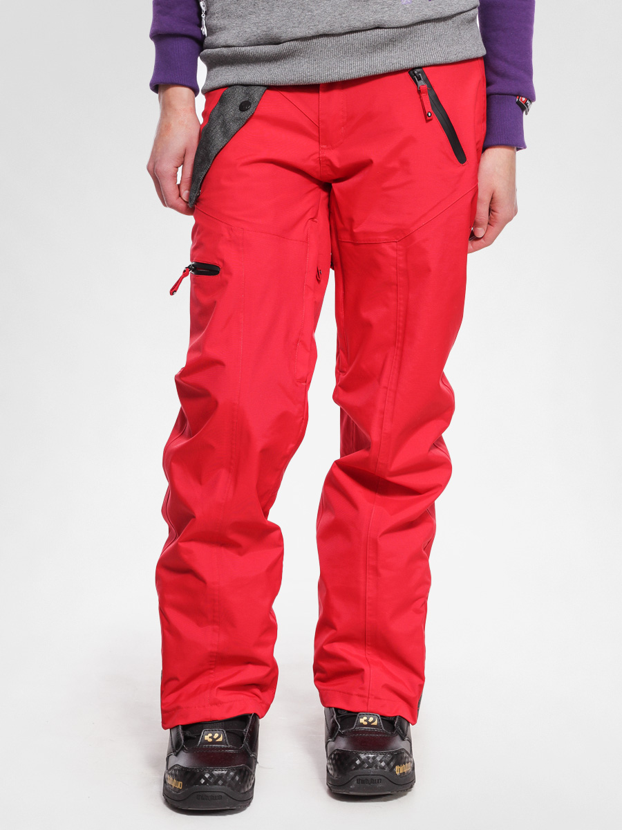 Womens Majesty Snowboard pants Skadi (red)