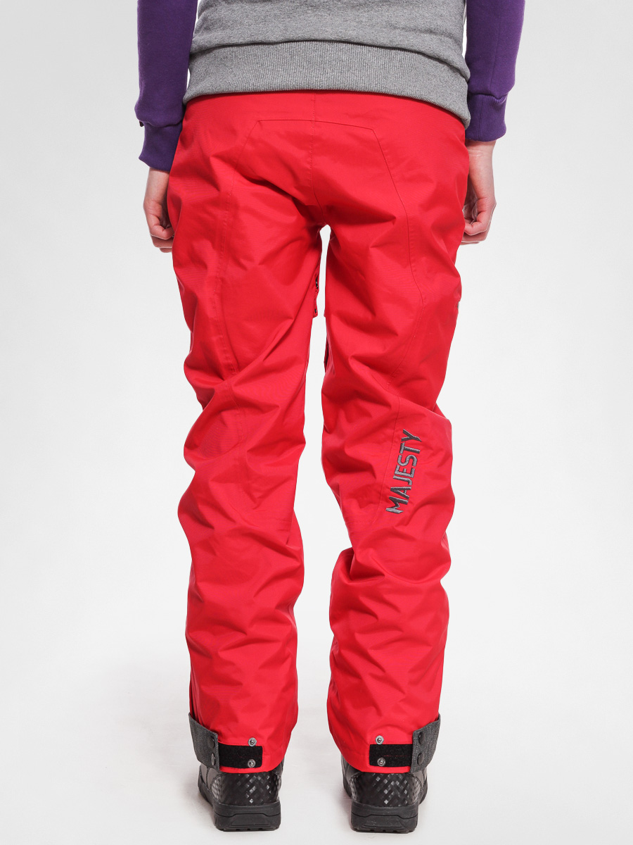 Womens Majesty Snowboard pants Skadi (red)