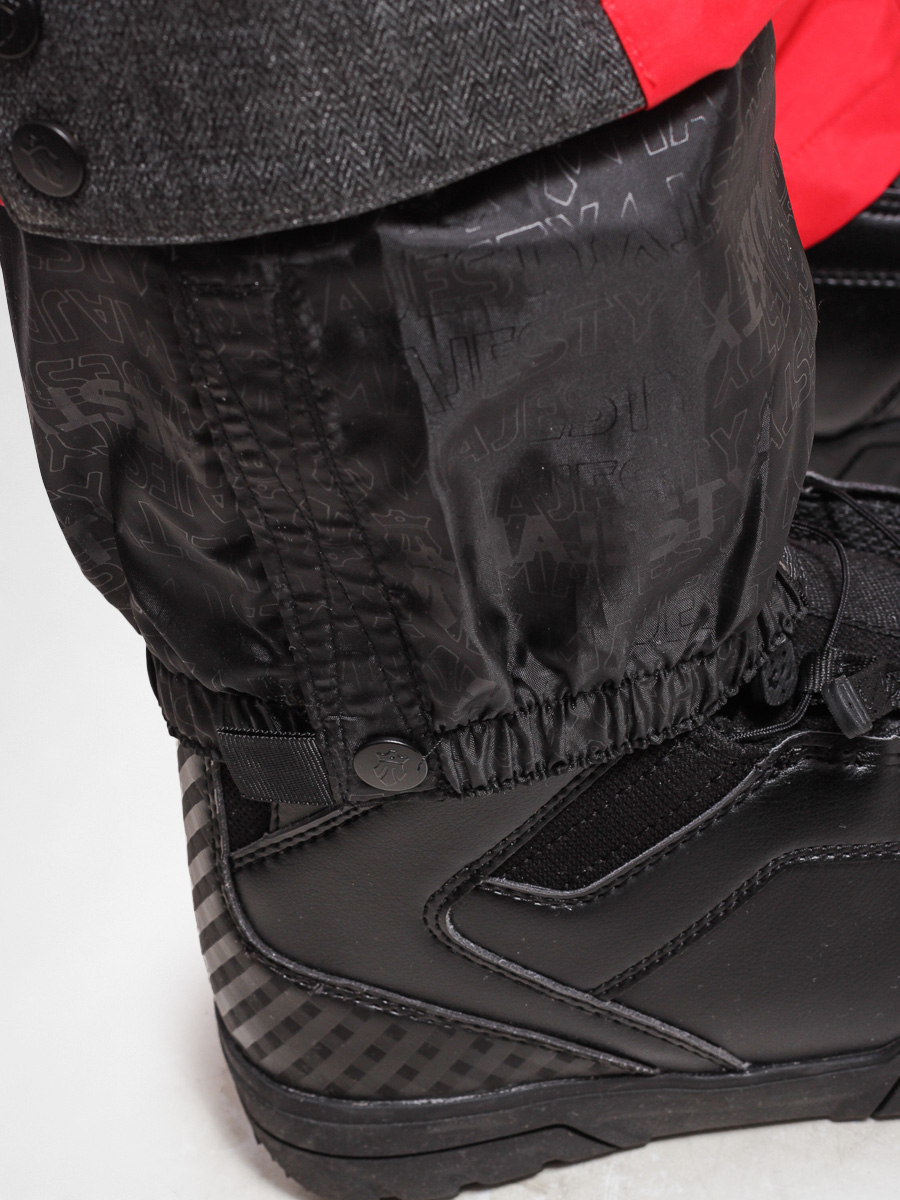 Womens Majesty Snowboard pants Skadi (red)