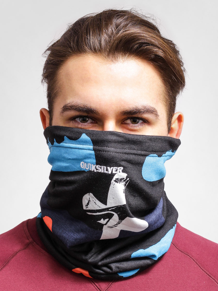 Quiksilver Bandana 00077 (black/navy/orange)