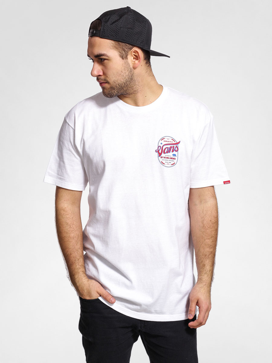 Vans T-shirt Off The Wall Brewe (white)