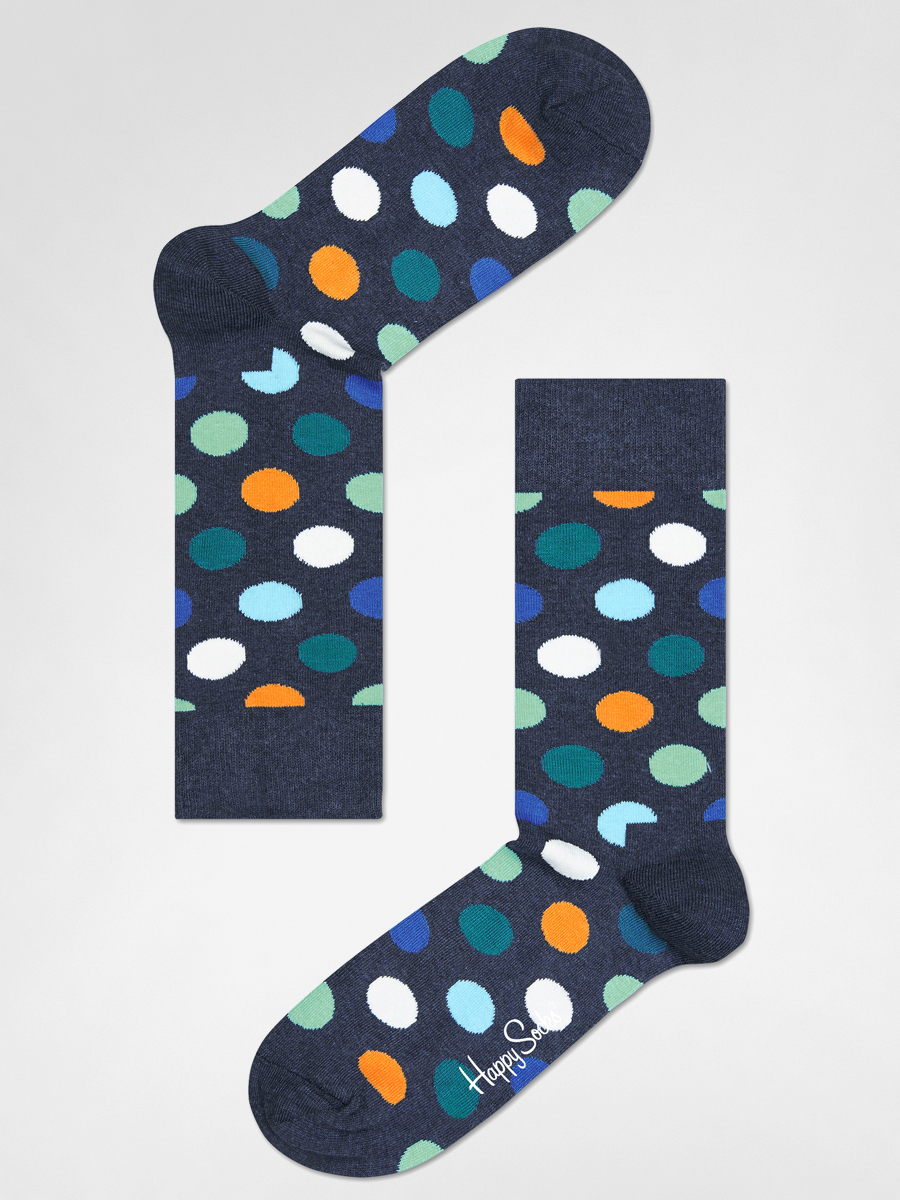 Happy Socks Socken Big Dot (washed navy/multi)