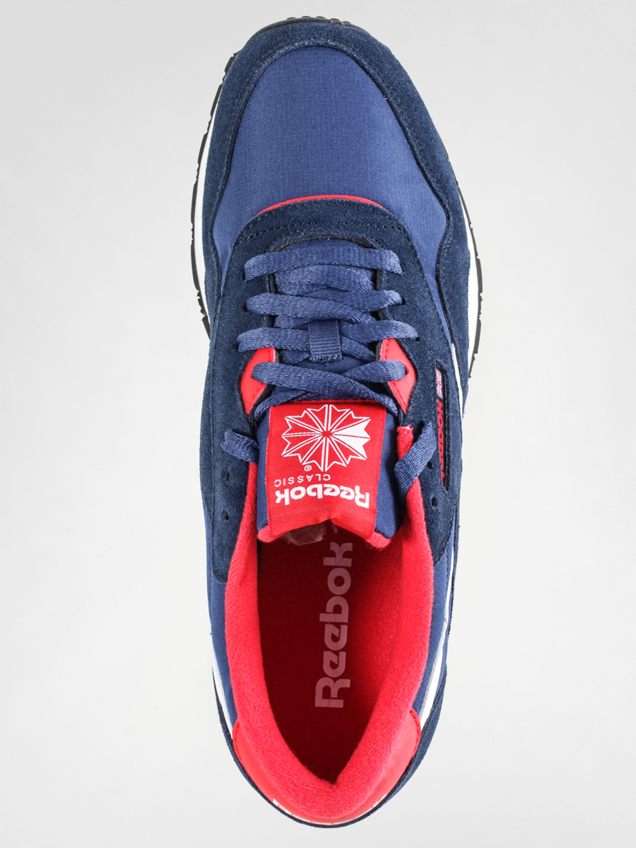 Reebok Shoes Cl Nylon (faux indigo/blue/red/white)