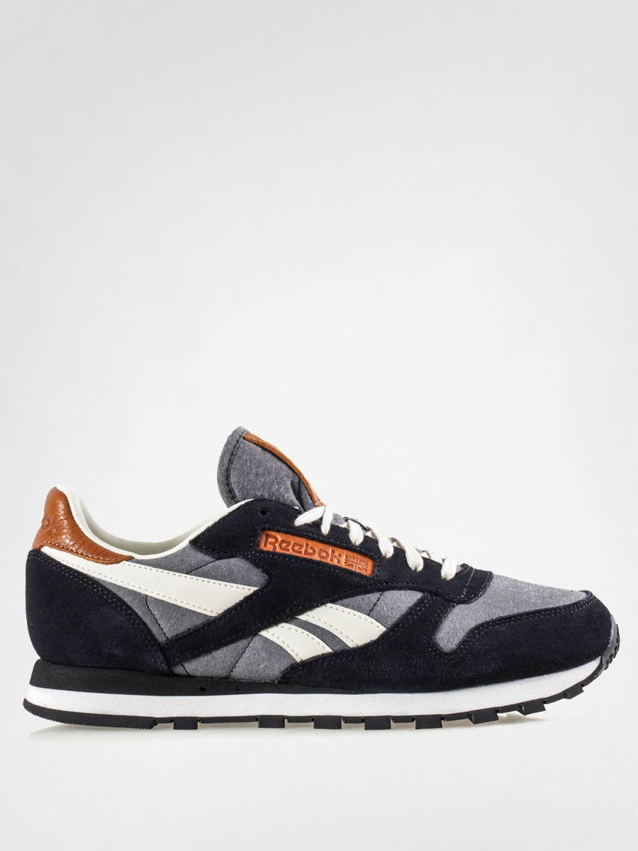 Reebok Shoes Cl Leather Ch (black/white/chalk)