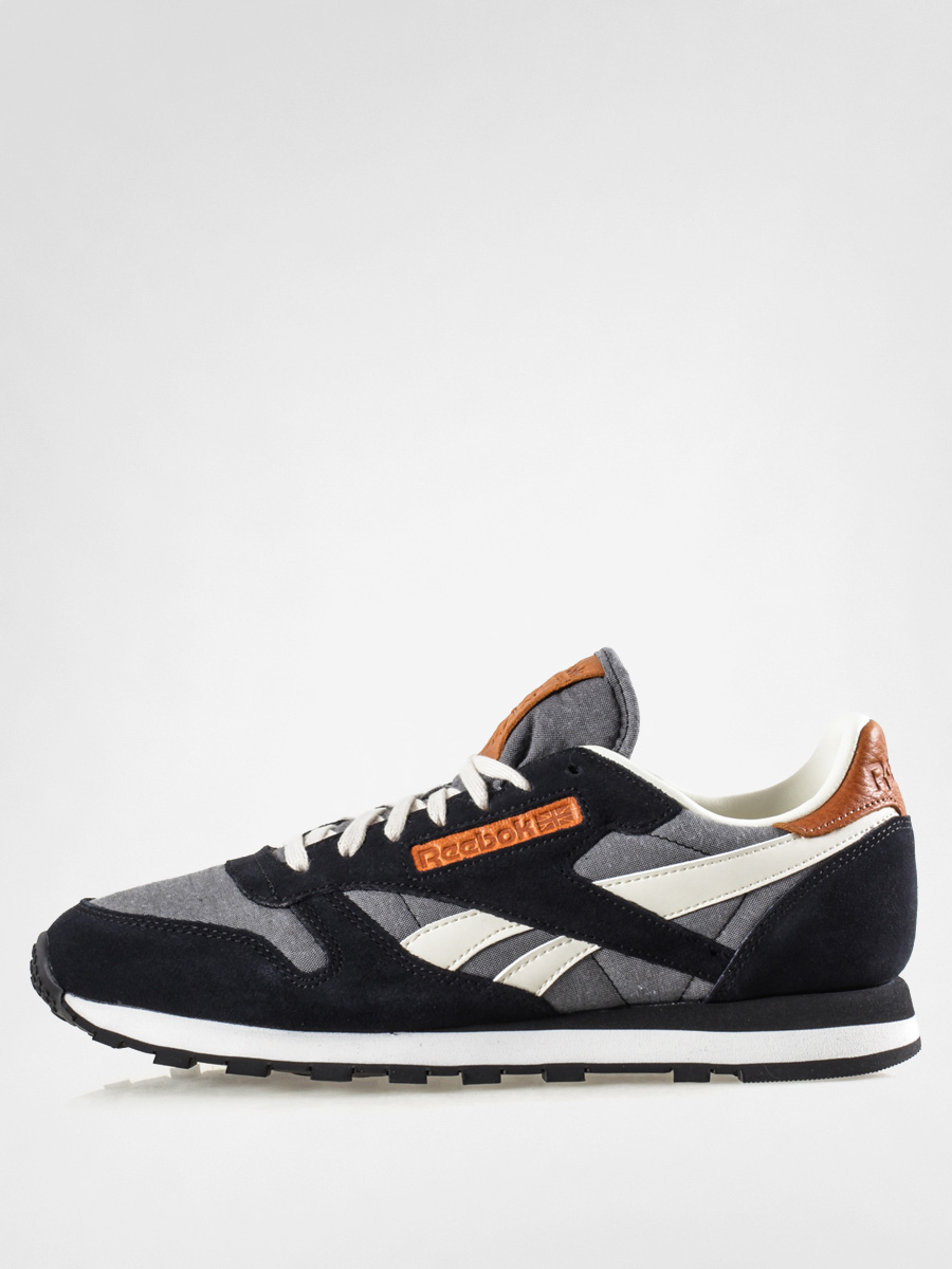 Reebok Shoes Cl Leather Ch (black/white/chalk)