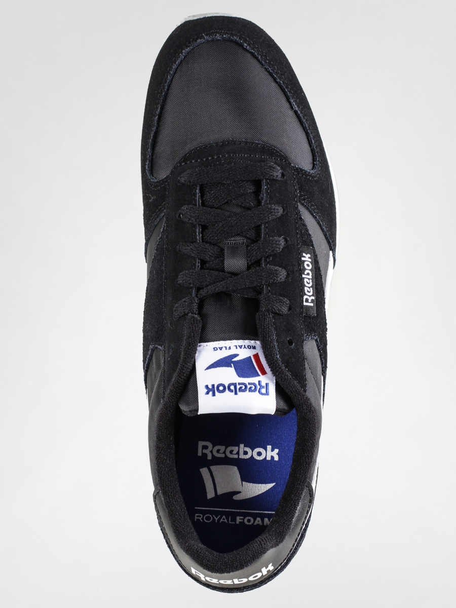 reebok royal flag black