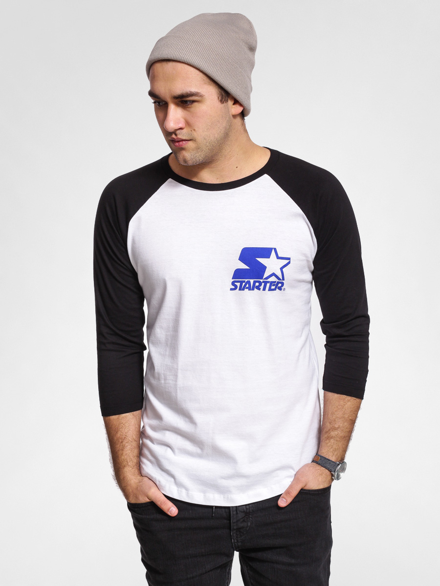 Starter T-shirt Lbcp Reglan 3 4 (white/royal)