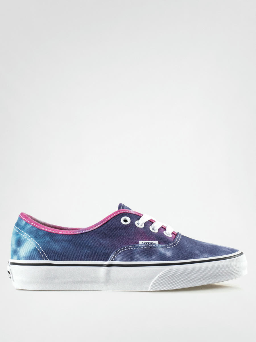 vans blue and pink shoes