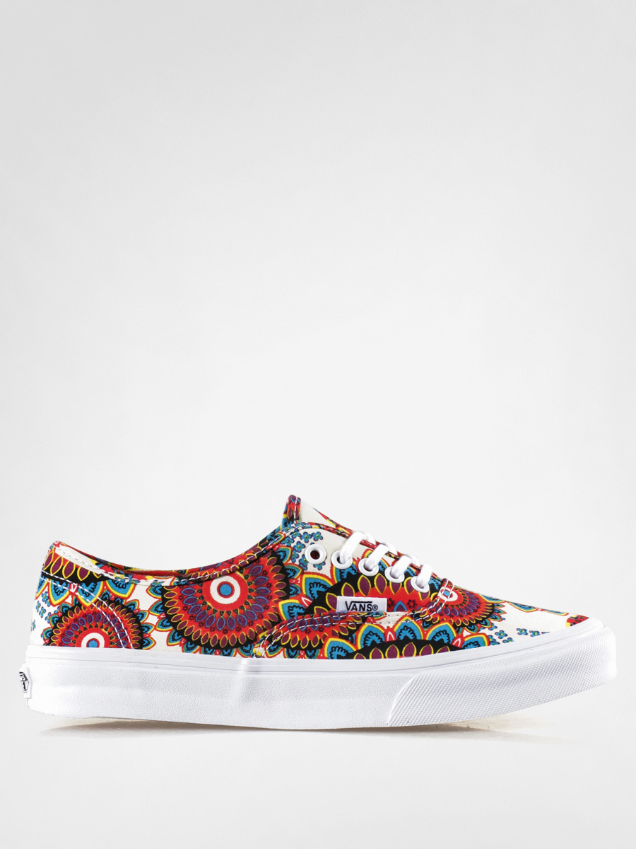 Vans Shoes Authentic Slim multicolor (geo floral/magenta/trwht)
