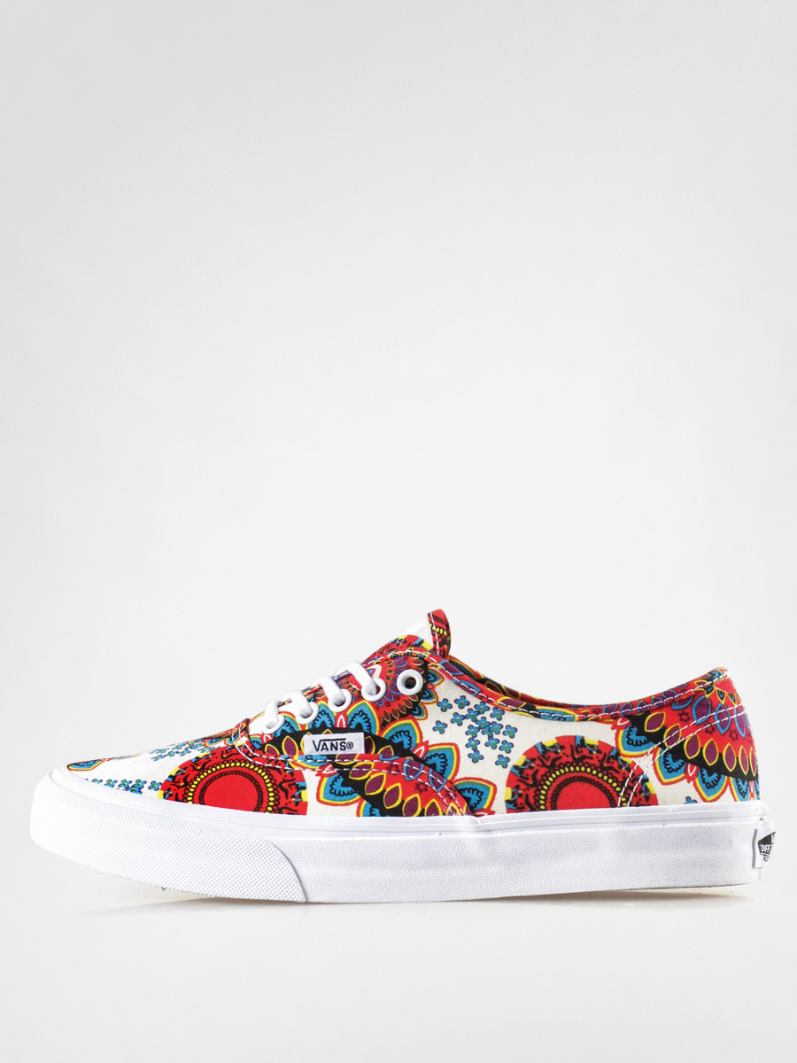 Vans Shoes Authentic Slim (geo floral/magenta/trwht)
