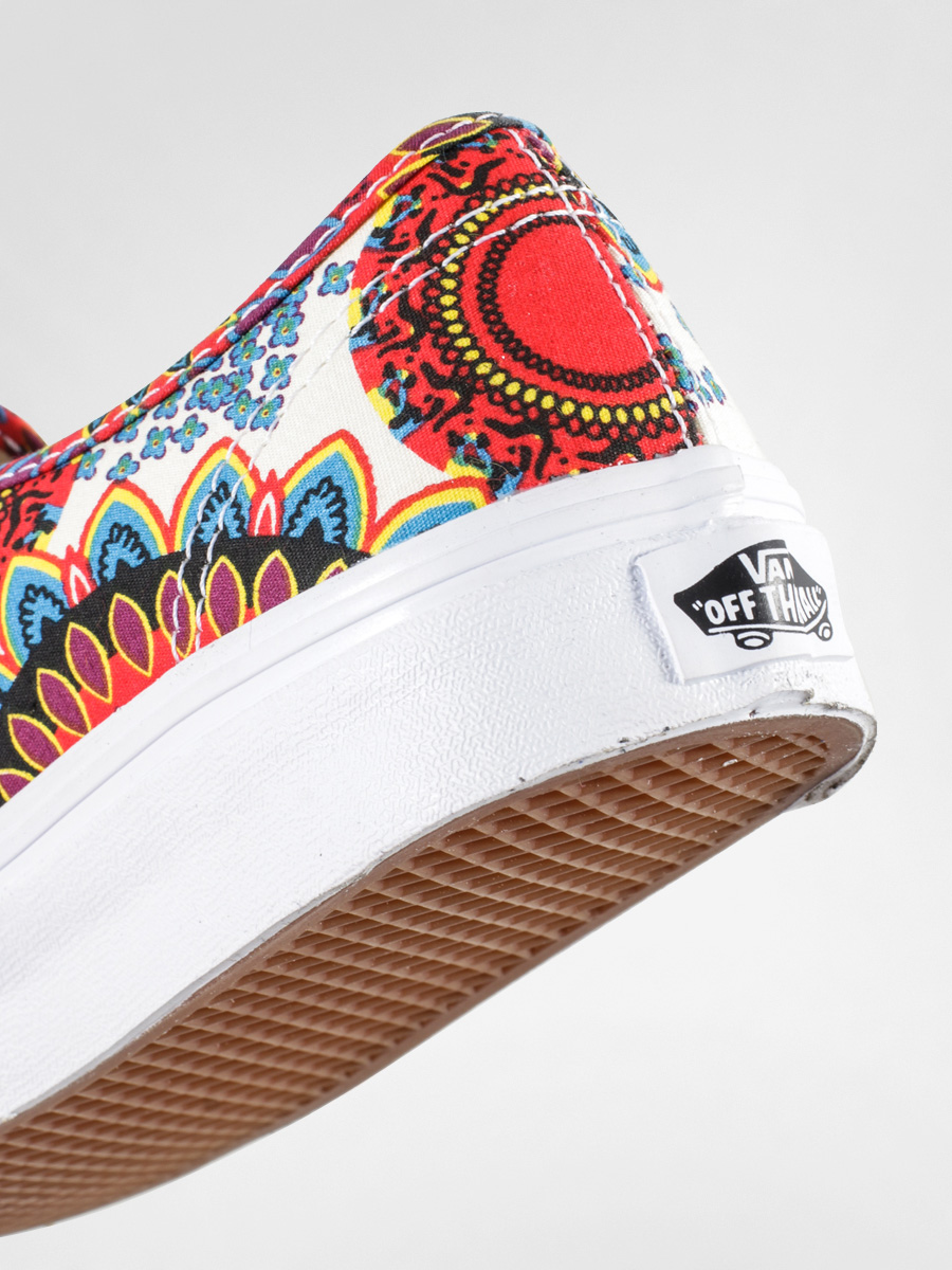 Vans Shoes Authentic Slim (geo floral/magenta/trwht)