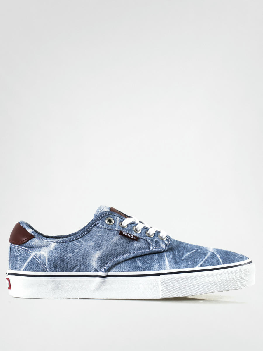 vans acid wash denim shoes