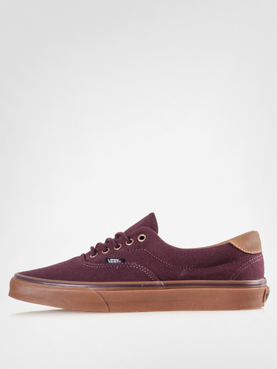 Vans Era 59 Suede Vans Gum Sole Vans Shoes Era 59 Burgundy (c&l