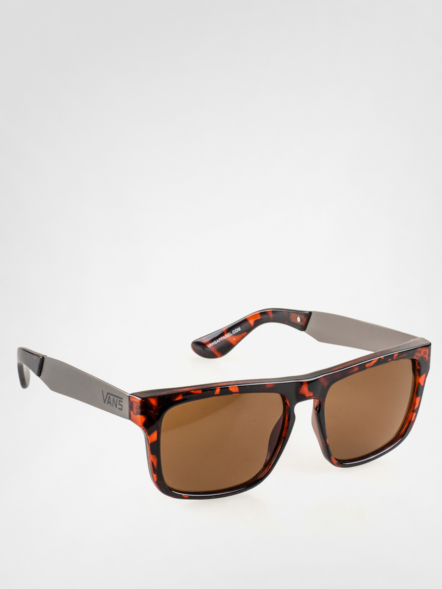 vans squared off sunglasses tortoise