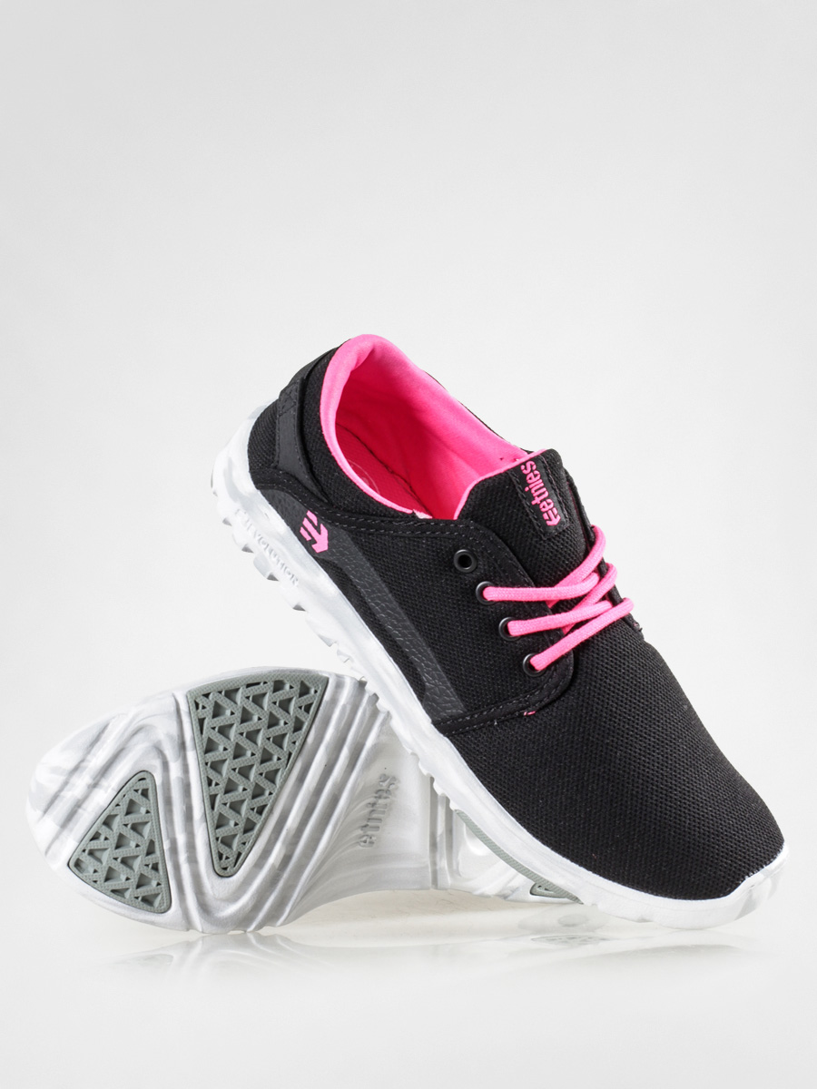 Etnies Shoes Scout Wmn black (black/pink/white)