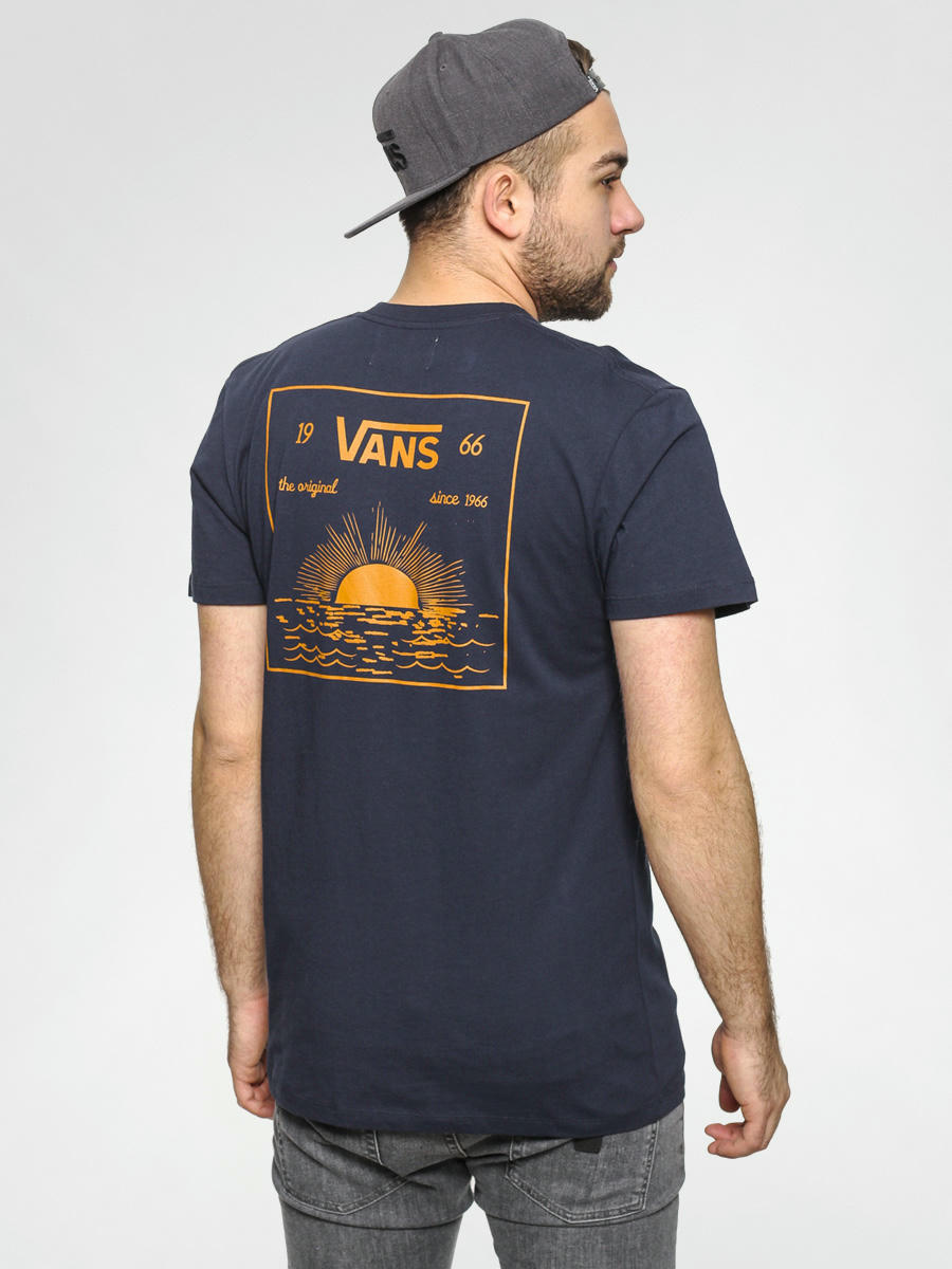 Vans T-shirt Jt Sunset Pocket (navy)