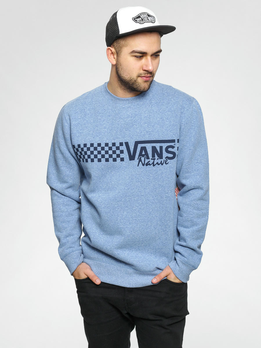 vans sweatshirt blue