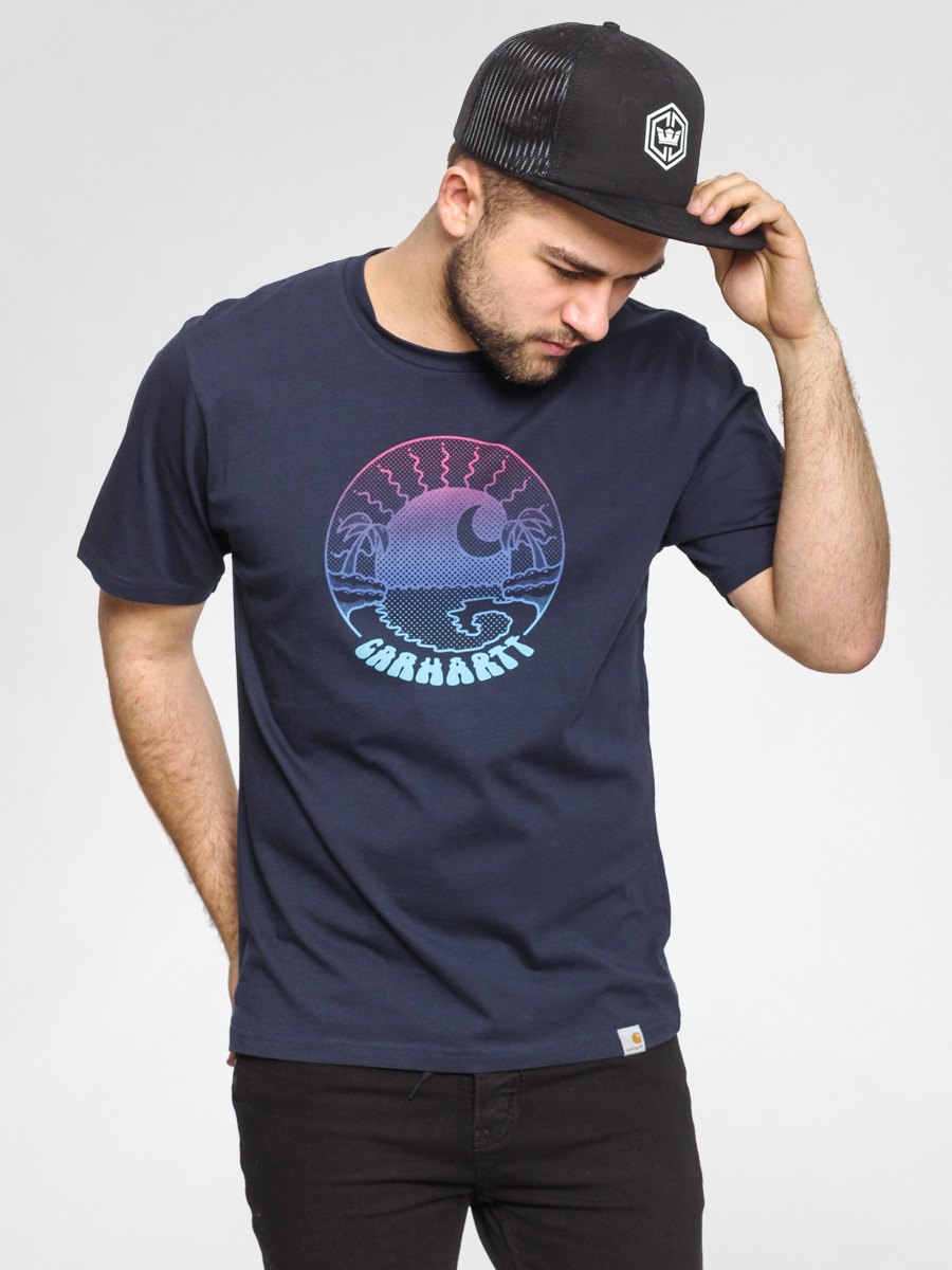 shirt Sunset (duke blue/multicolor 
