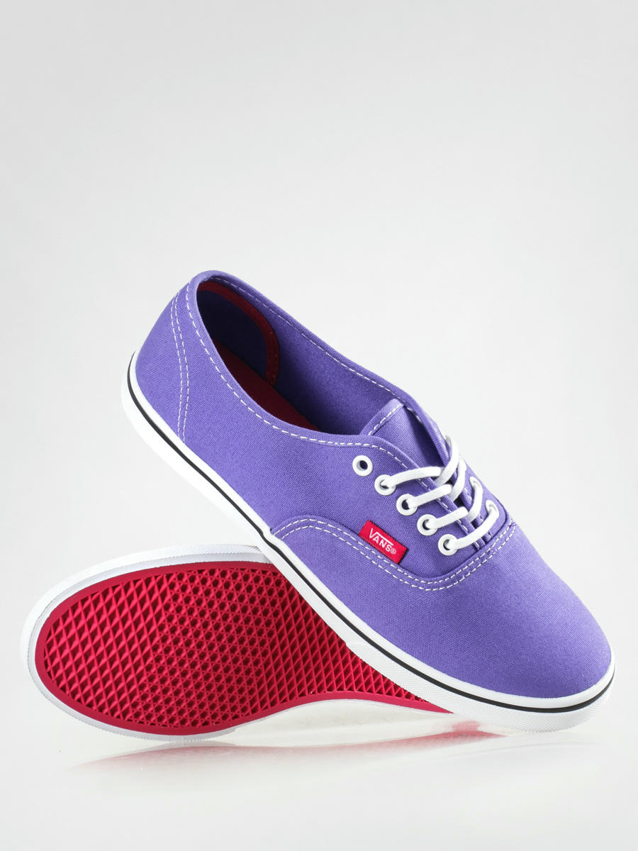 red and purple vans