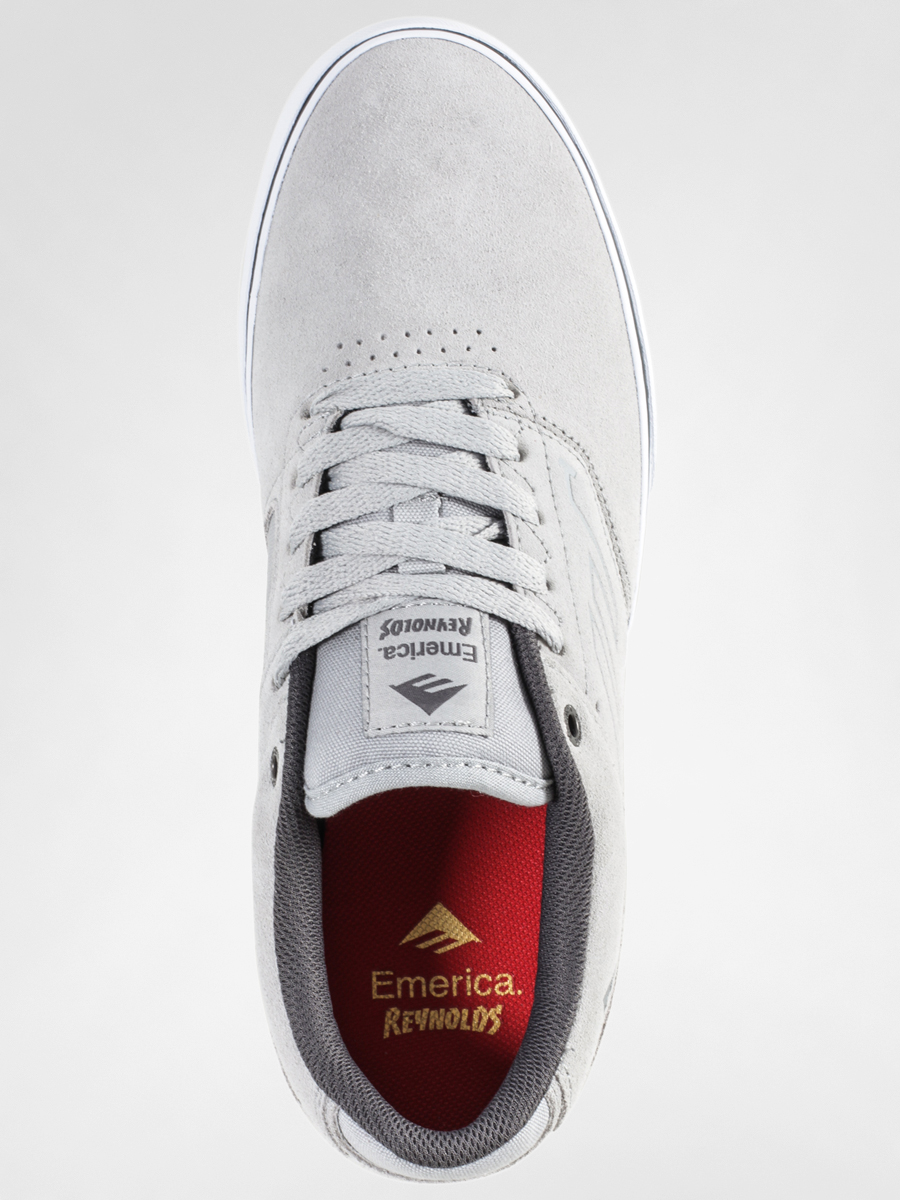Emerica Shoes The Reynolds Low Vulc (light grey/black)
