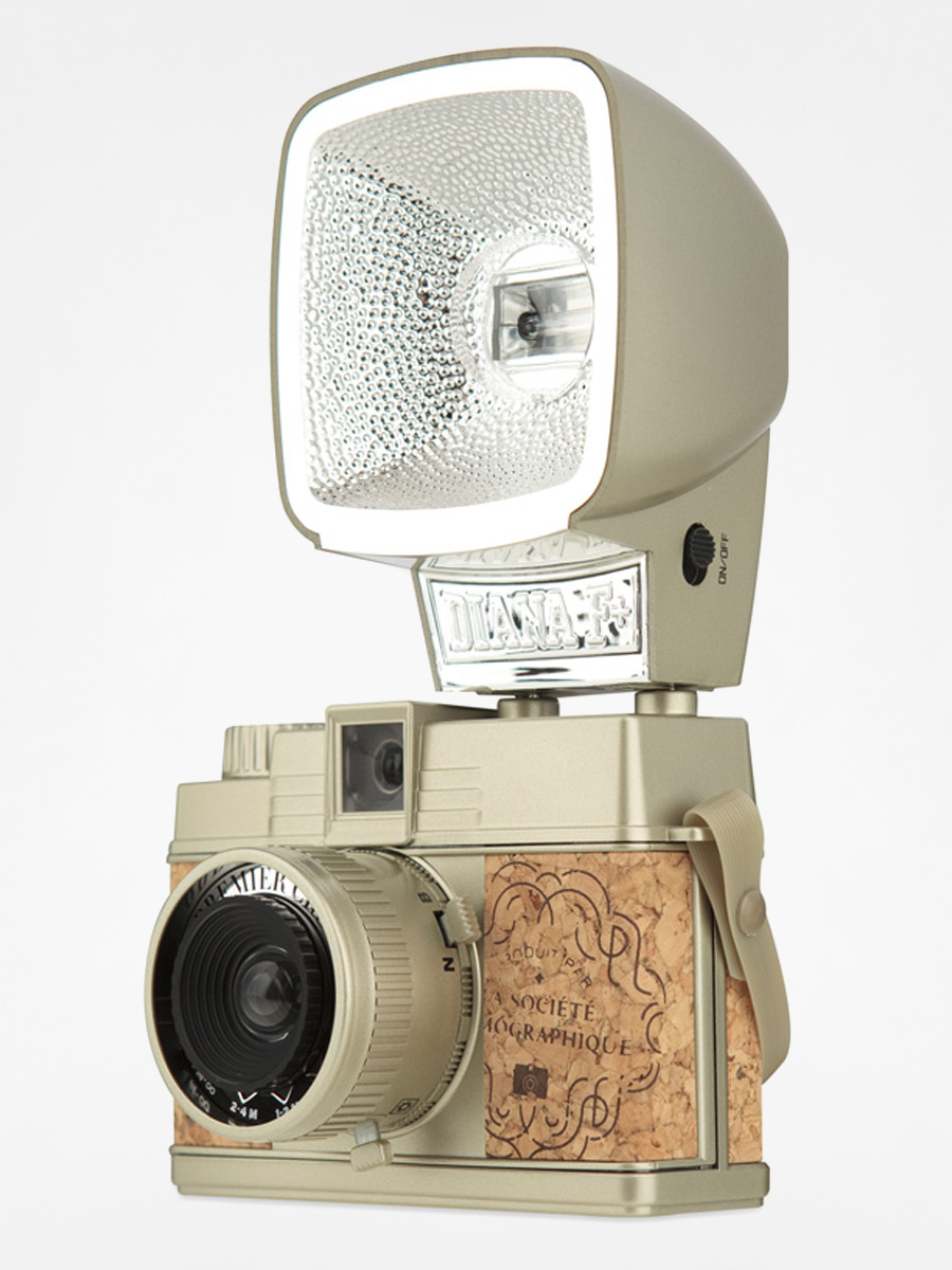 Lomography Camera Diana Mini & Flash (champaign)