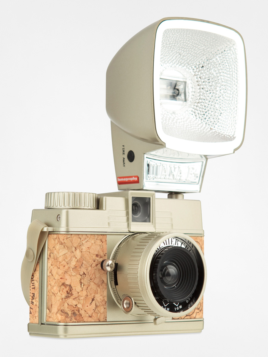 Lomography Camera Diana Mini & Flash (champaign)