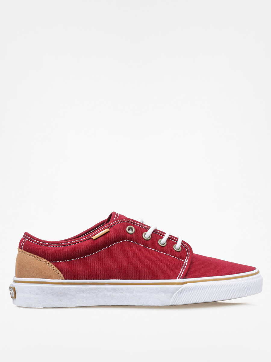 vans 106 vulcanized red