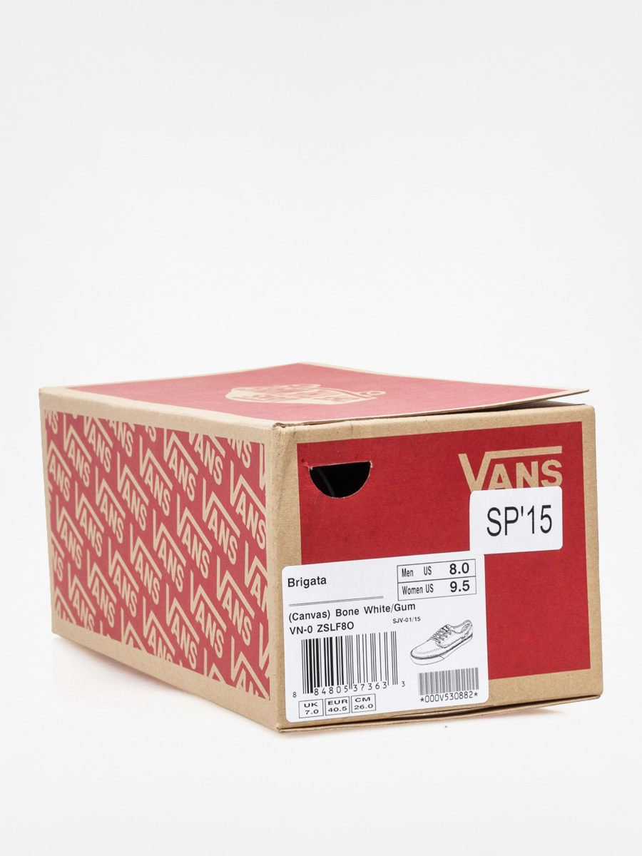 Vans Shoes Brigata (canvas/bone white/gum)