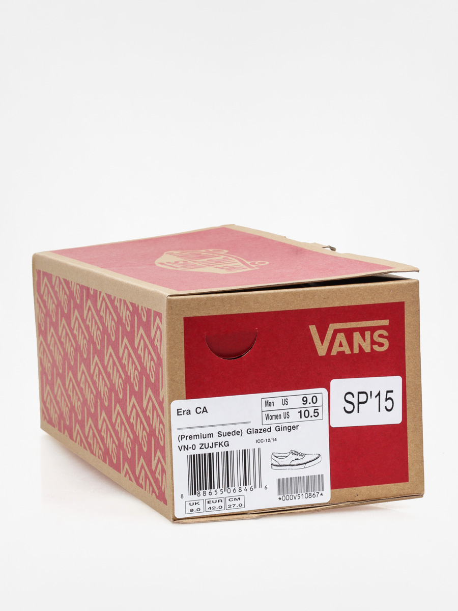 Vans Shoes Era CA (premium suede/glazed ginger)