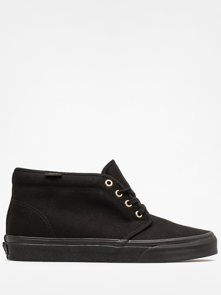 High Top Vans Gold Black Vans Shoes Chukka Black (gold Mono/black)