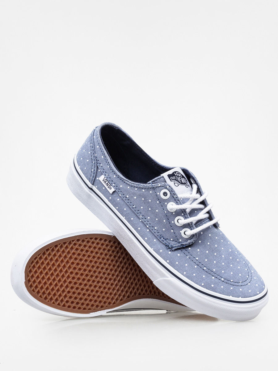 vans chambray dots