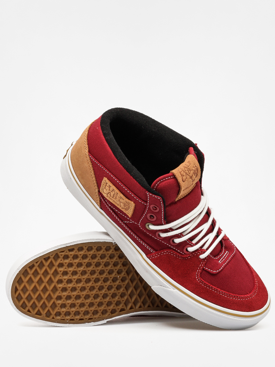 Vans Shoes Half Cab (10 oz canvas/brick red)