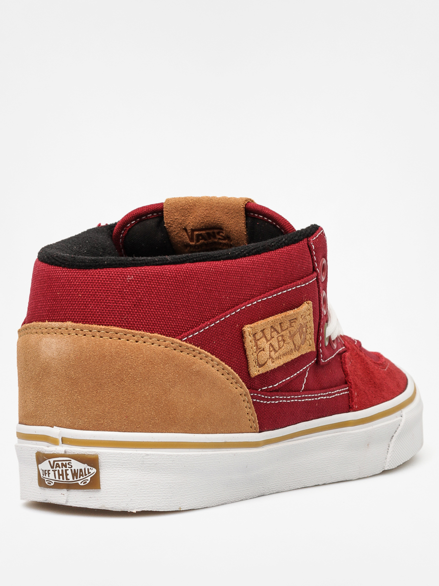 Vans Shoes Half Cab (10 oz canvas/brick red)