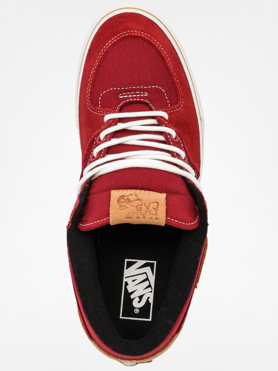 Vans Shoes Half Cab (10 oz canvas/brick red)
