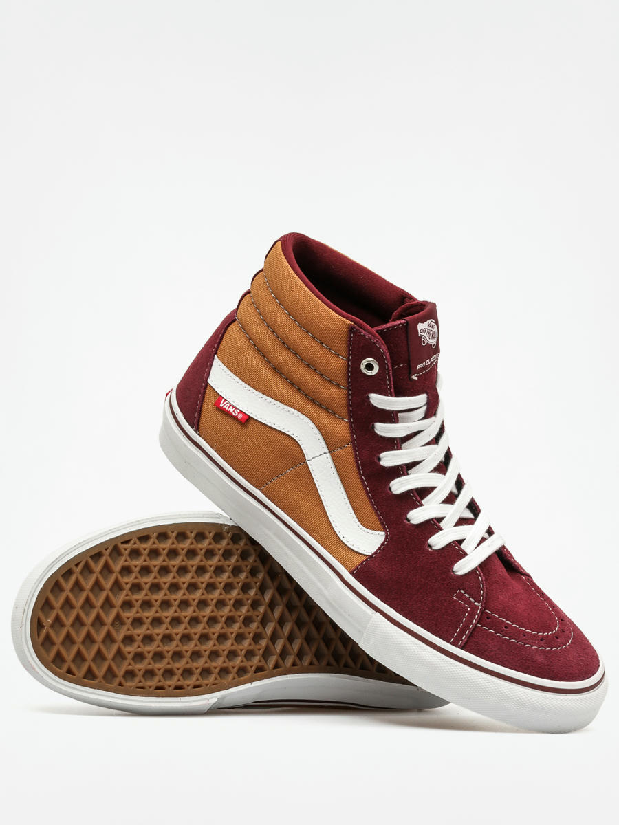 Vans sk8 hi sale pro port bronze