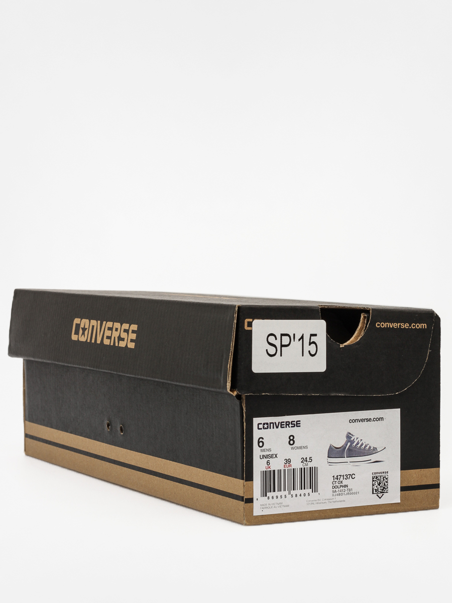 Converse Shoes Chuck Taylor All Star Ox Wmn (dolphin)