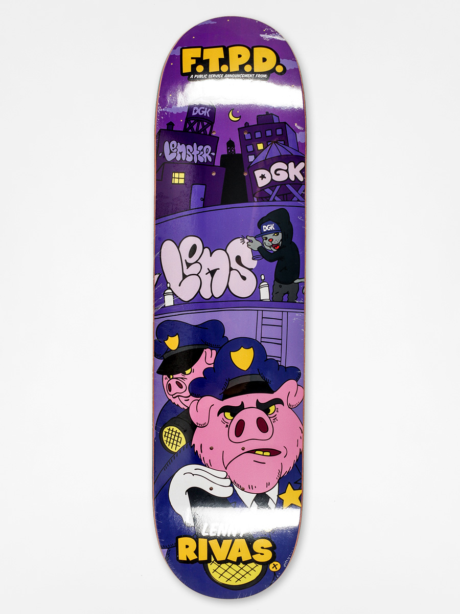 DGK Deck Lenny Rivas FTPD Pigs