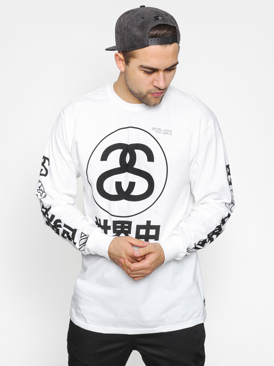 Stussy Longsleeve Japan International (white)